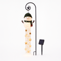 MerryYard™ Glow Snowman – Solar Cascade Light