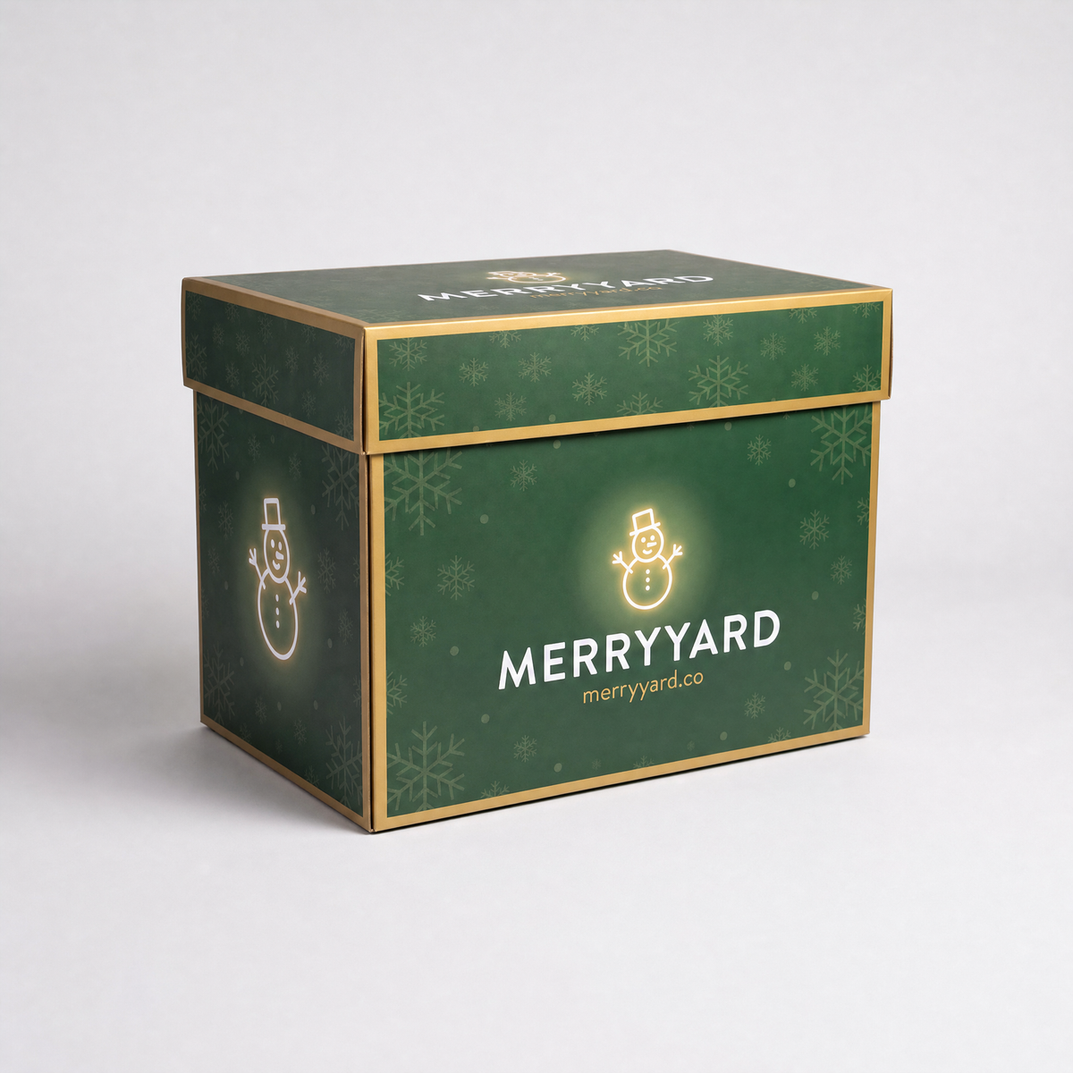 MerryYard™ Glow Snowman – Solar Cascade Light